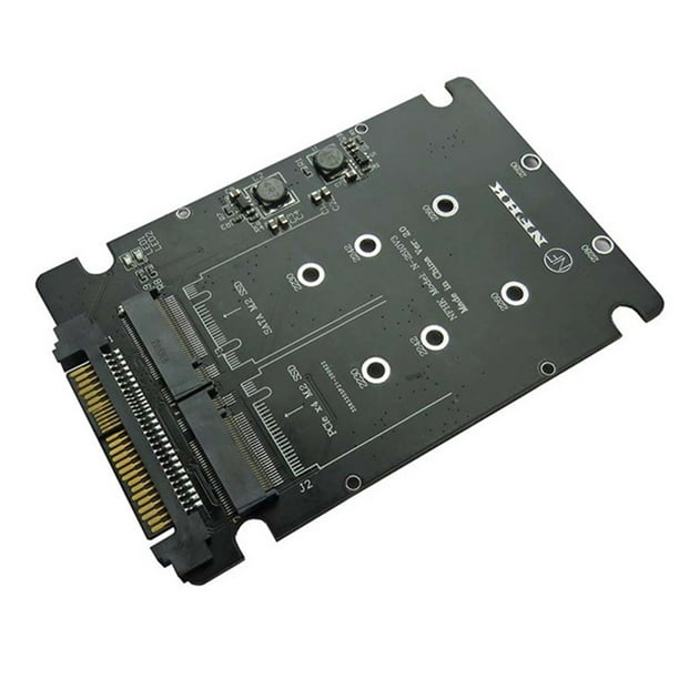 Practical Mini Pcie mSATA SSD to 2.5" SATA3 Adapter Card with Enclosure Case
